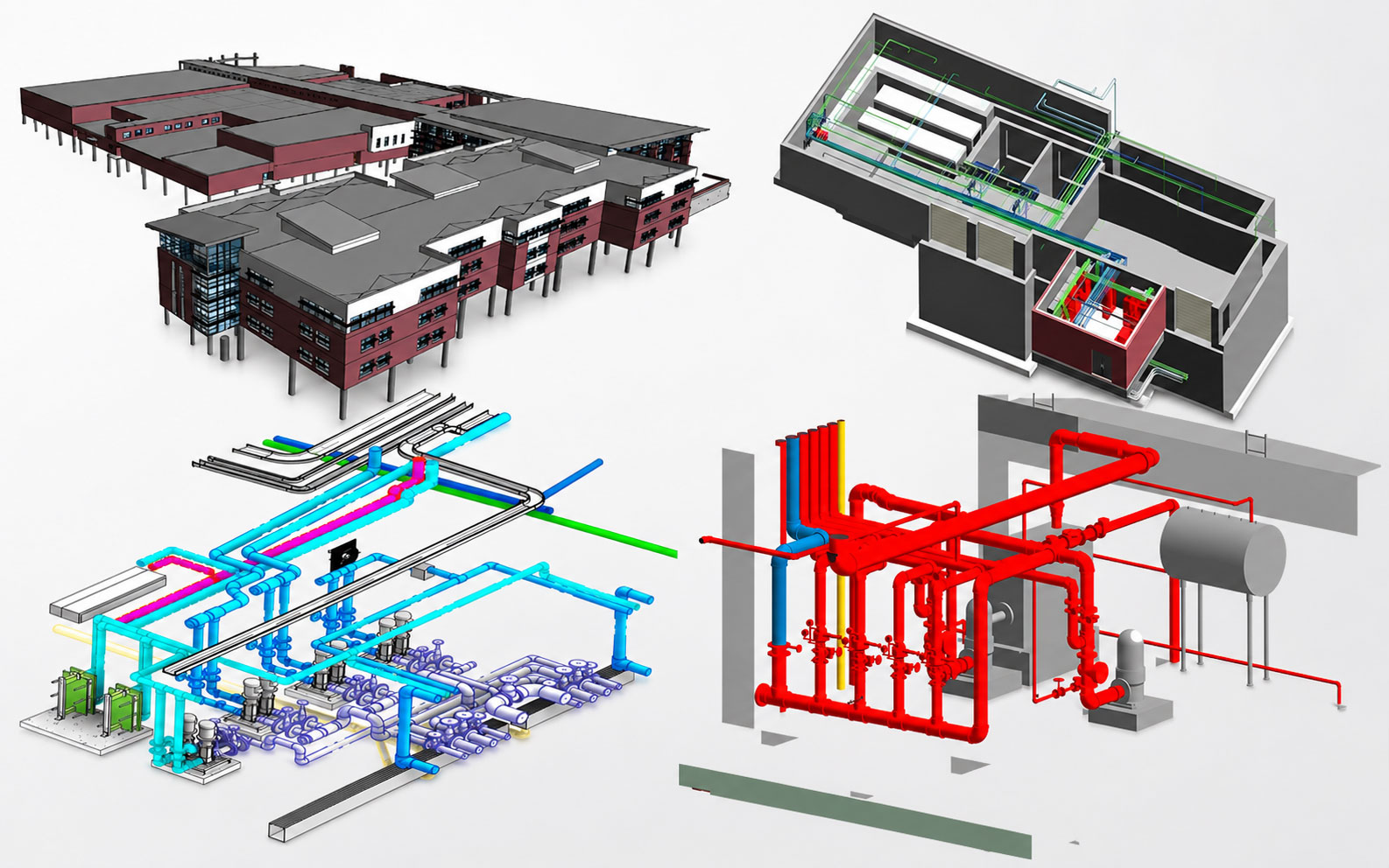BIM and MEP digital coordination model
